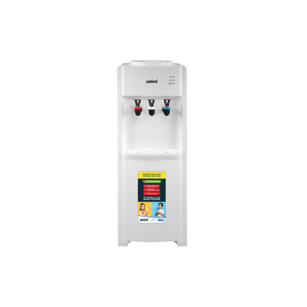 Sanford Top Load Hot,Cold and Normal Water Dispenser with Convenient Storage Cabinet | SF1403WD