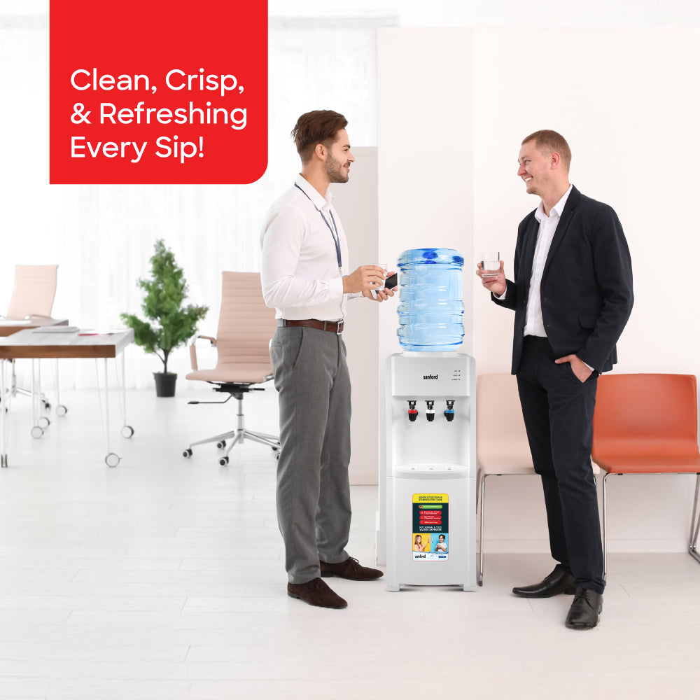 Sanford Top Load Hot,Cold and Normal Water Dispenser with Convenient Storage Cabinet | SF1403WD