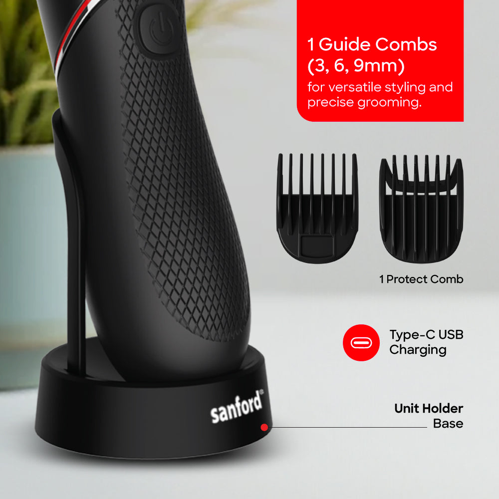 Sanford Rechargeable Cordless Hair Trimmer | SF1956HC - A