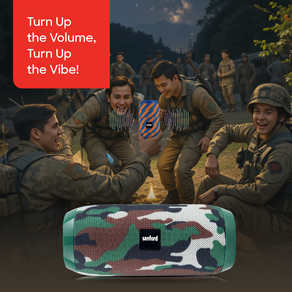 Sanford Rechargeable Bluetooth Portable Speakers | SF2211PS