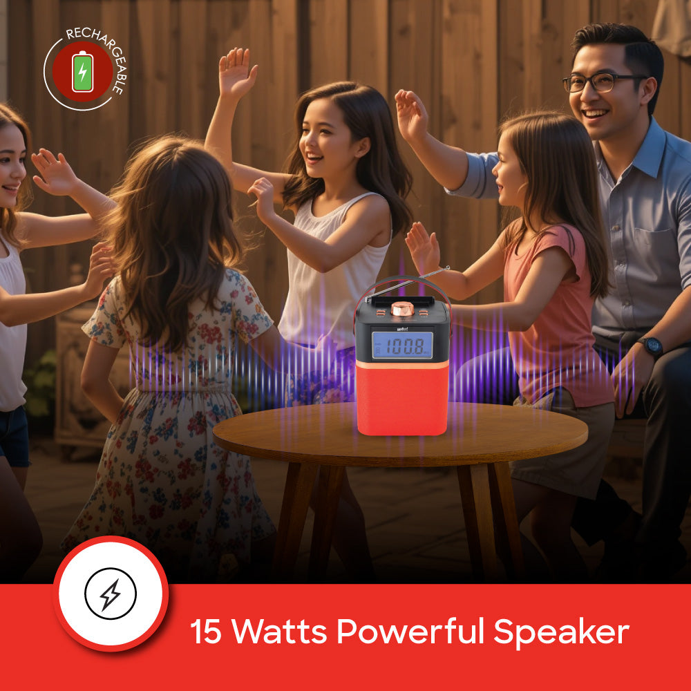 Sanford Rechargeable Bluetooth Portable Speakers | SF2212PS