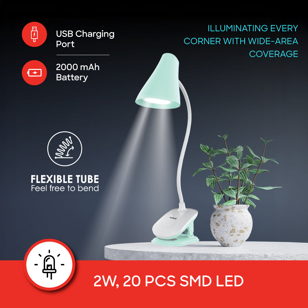 Sanford Rechargeable LED Table Study Lamp | SF3800DL