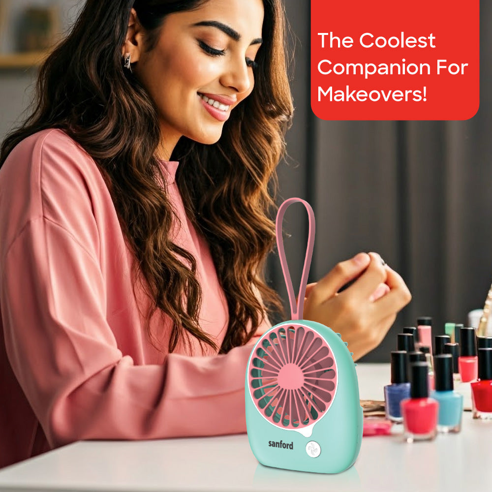 Sanford Rechargeable Mini Fan | SF6653MFN