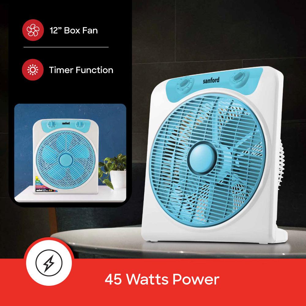 Sanford 12 inch Box Fan | SF6661BFN