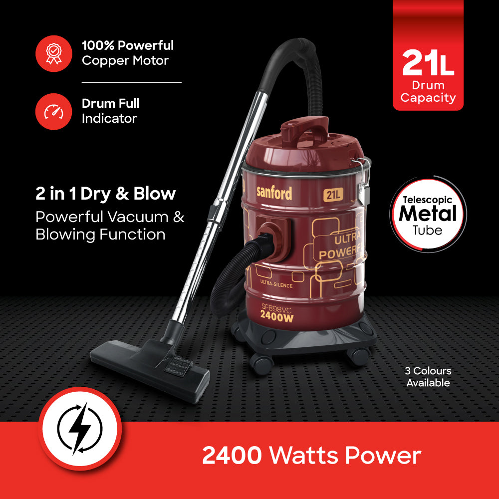 Sanford 21 L Drum Vacuum Cleaner | SF898VC