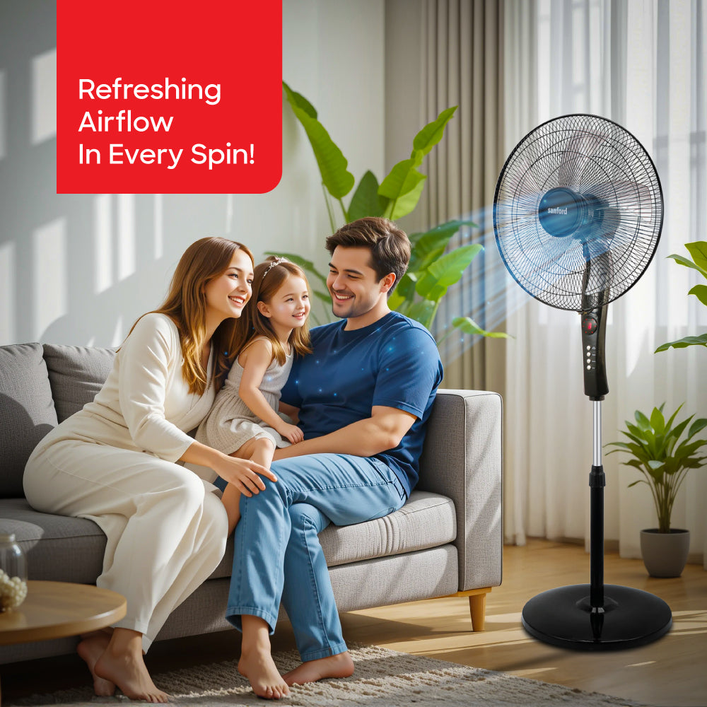 Sanford 16 inch 5 blade Stand Fan | SF901SFN