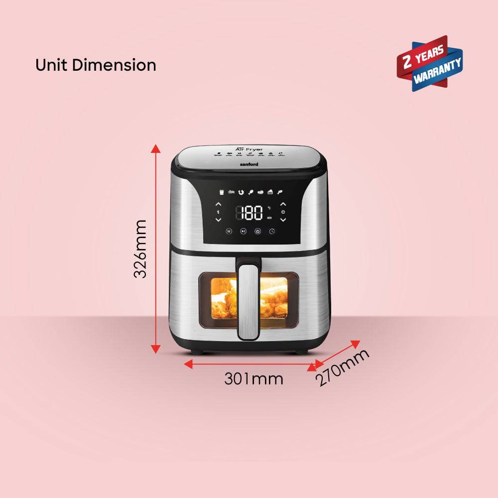 Sanford 5.5L Digital Air Fryer | SF2450AF - SANFORD MIDDLE EAST DWC L.L.C