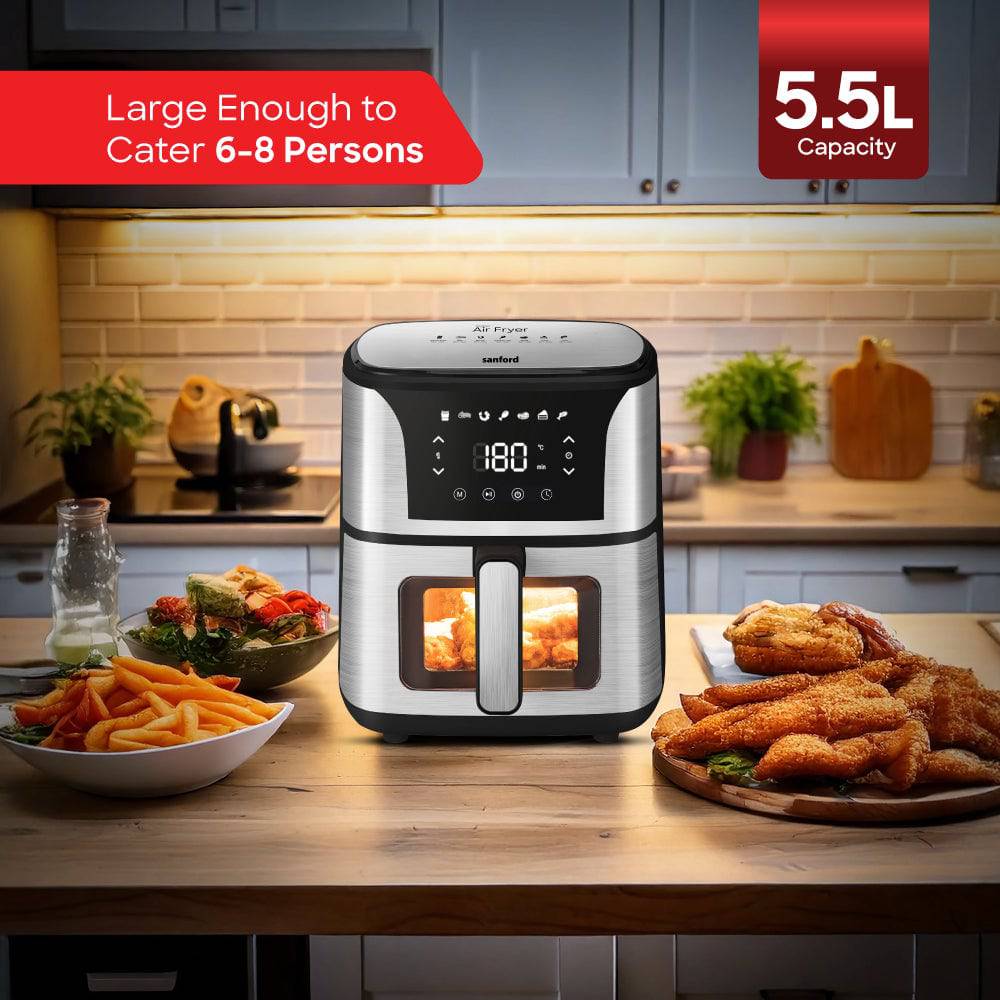 Sanford 5.5L Digital Air Fryer | SF2450AF - SANFORD MIDDLE EAST DWC L.L.C