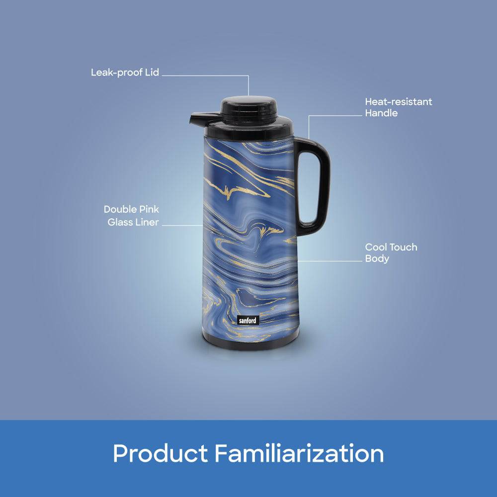 Sanford 1.3L Double Glass Liner Vacuum Flask | SF10504VF - SANFORD MIDDLE EAST DWC L.L.C