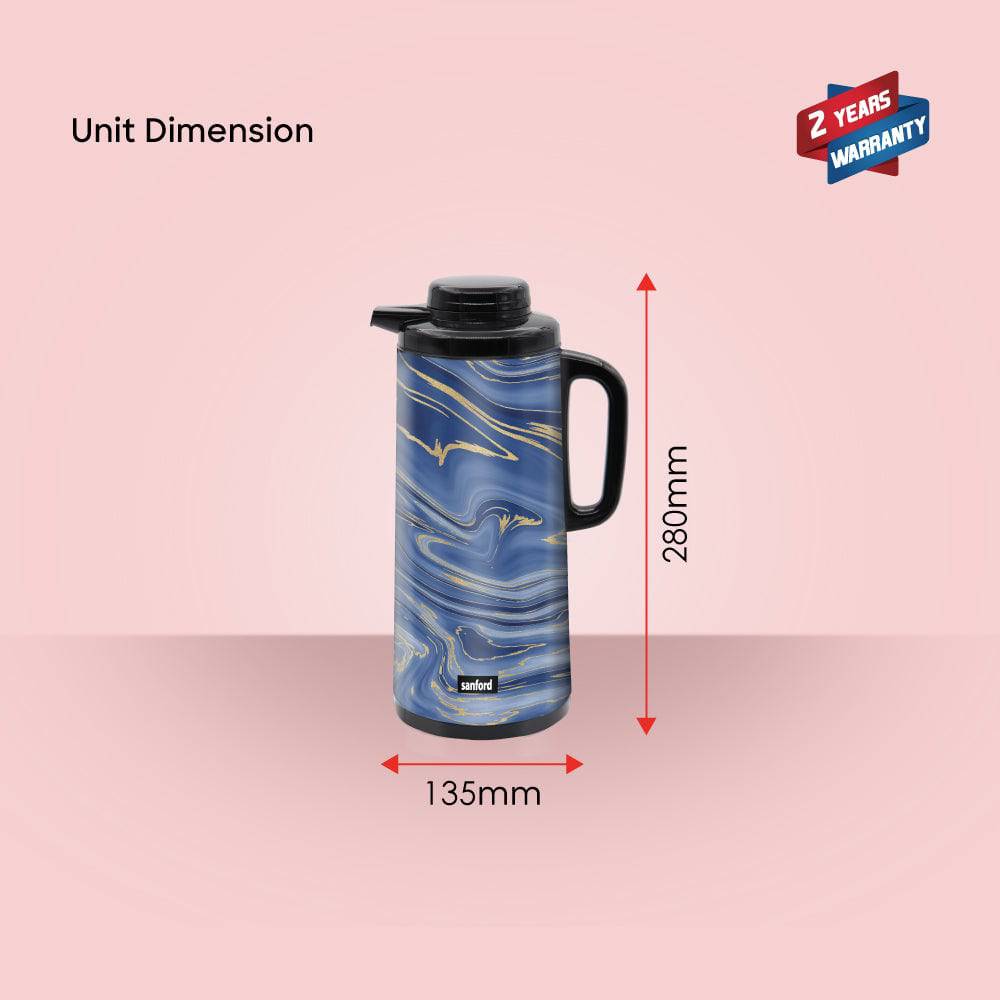 Sanford 1.3L Double Glass Liner Vacuum Flask | SF10504VF - SANFORD MIDDLE EAST DWC L.L.C