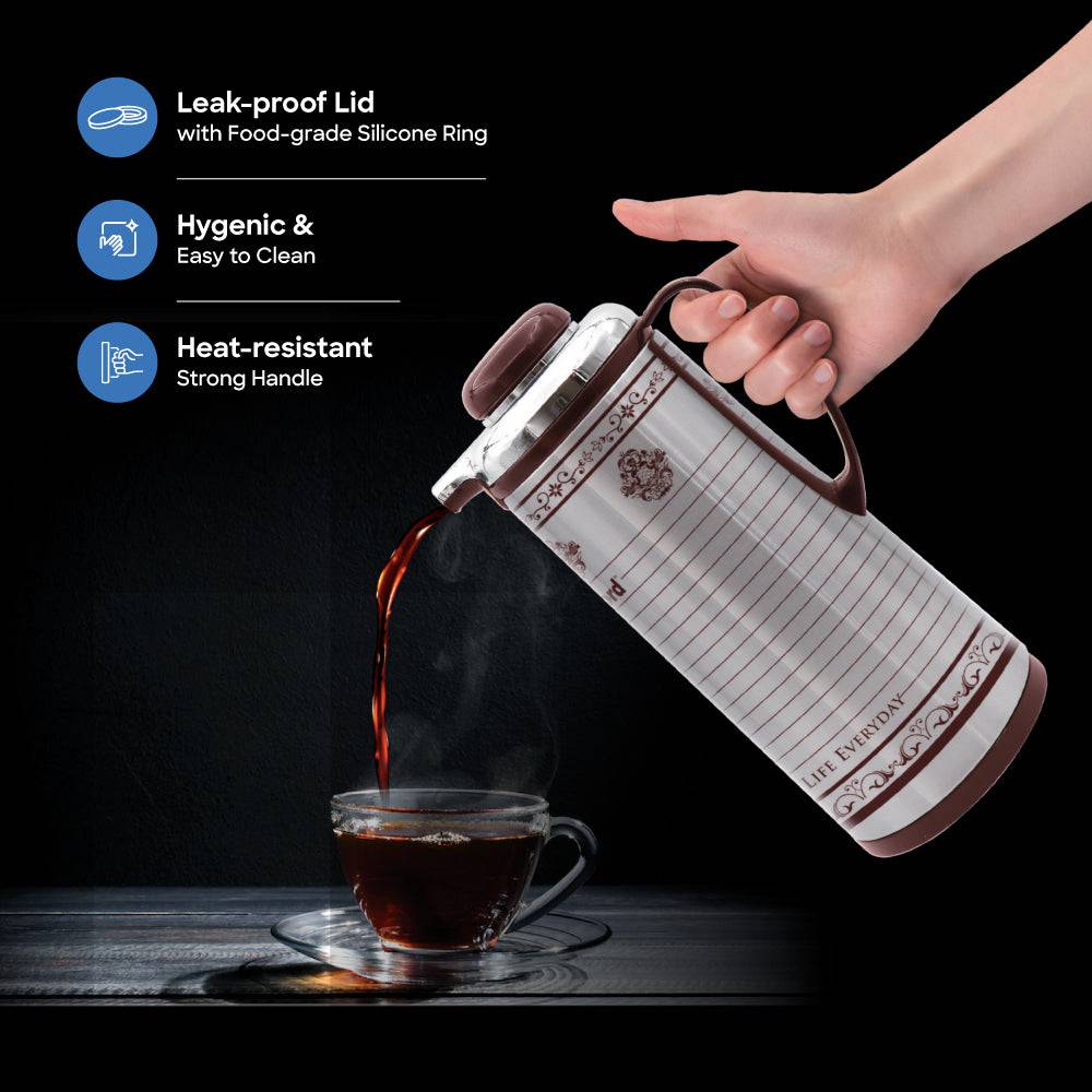 Sanford 1.3L Double Glass Liner Vacuum Flask | SF1687VF- - SANFORD MIDDLE EAST DWC L.L.C