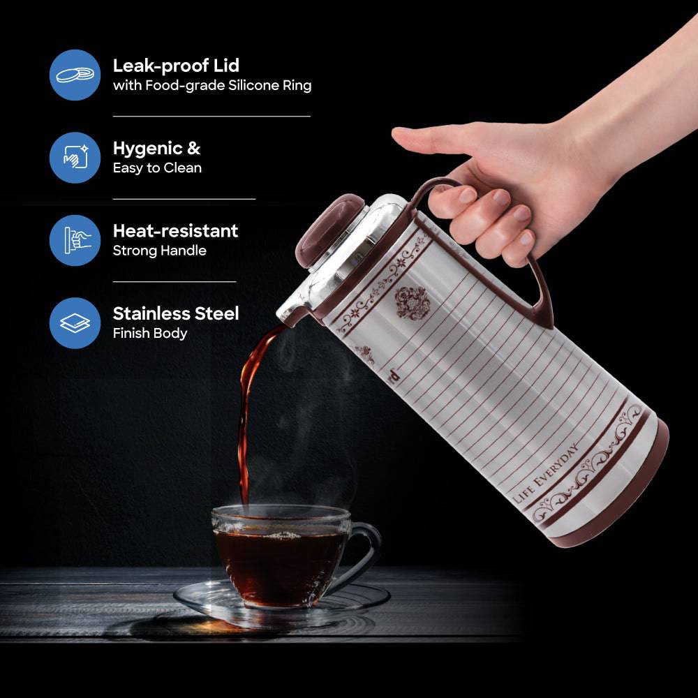 Sanford 1.9L Double Glass Liner Vacuum Flask | SF1689VF - SANFORD MIDDLE EAST DWC L.L.C