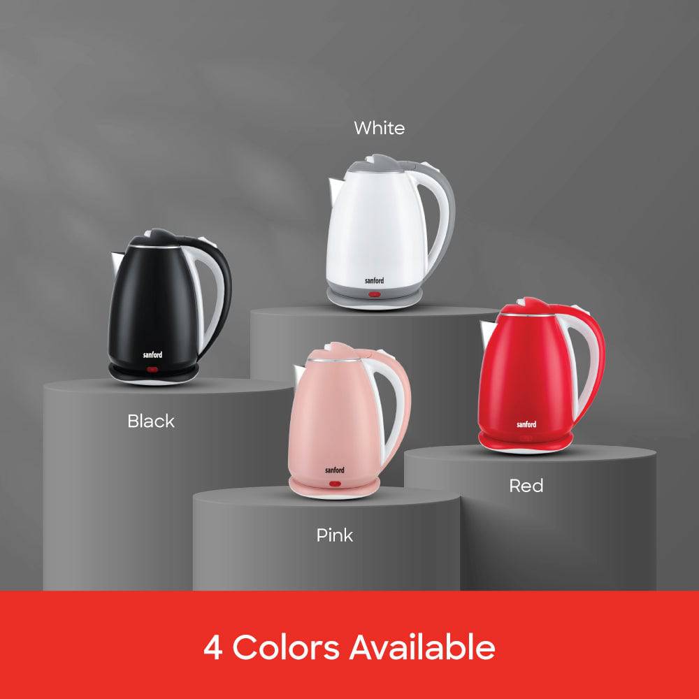 Sanford 1.8 L Double Layer Cordless Electric Kettle | SF1880EK - SANFORD MIDDLE EAST DWC L.L.C