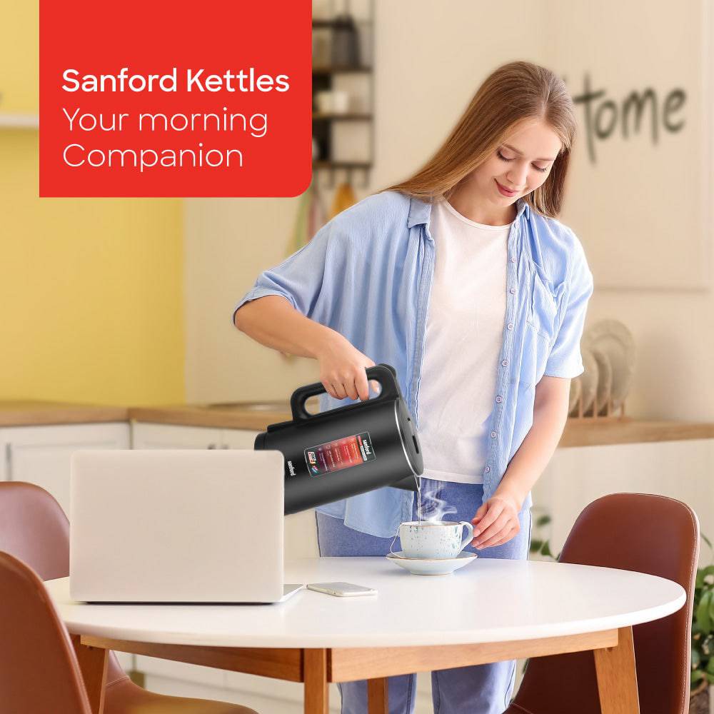 Sanford 1.8 L Double Layer Cordless Electric Kettle | SF3331EK - SANFORD MIDDLE EAST DWC L.L.C