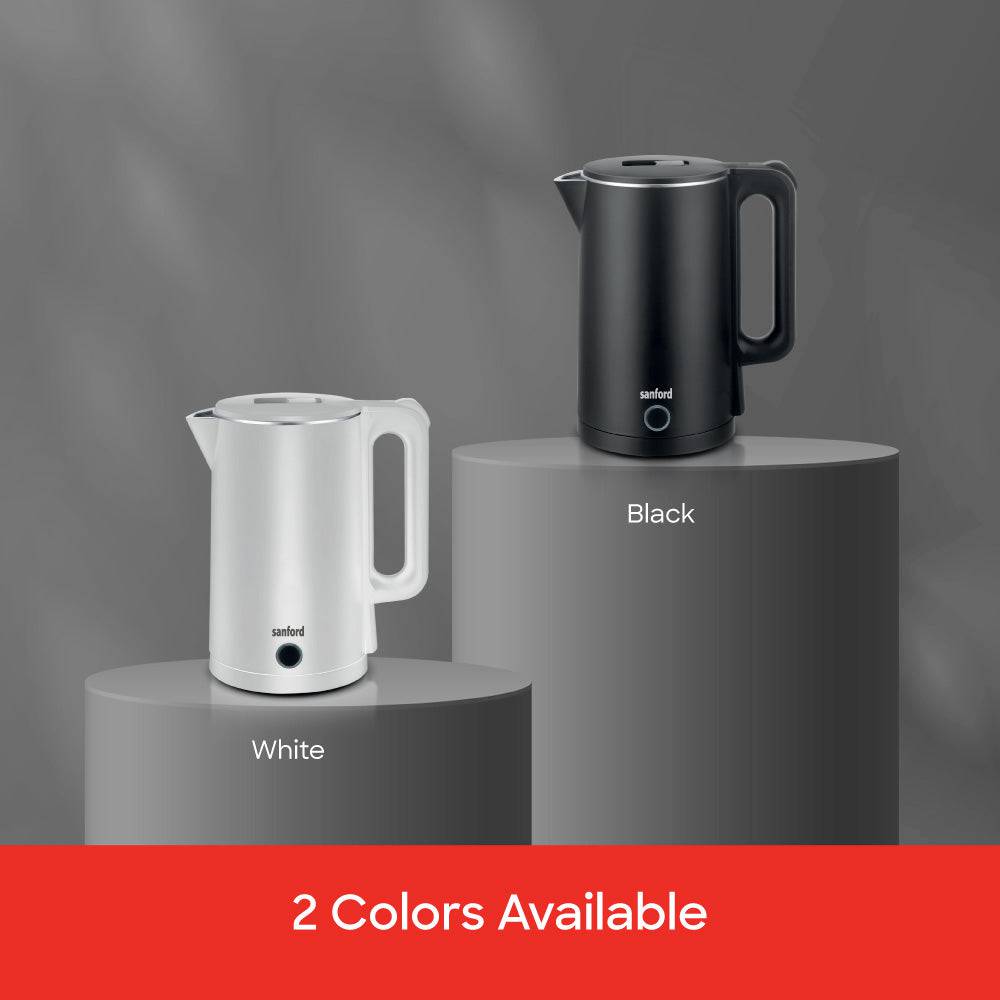 Sanford 1.8 L Double Layer Cordless Electric Kettle | SF3331EK - SANFORD MIDDLE EAST DWC L.L.C