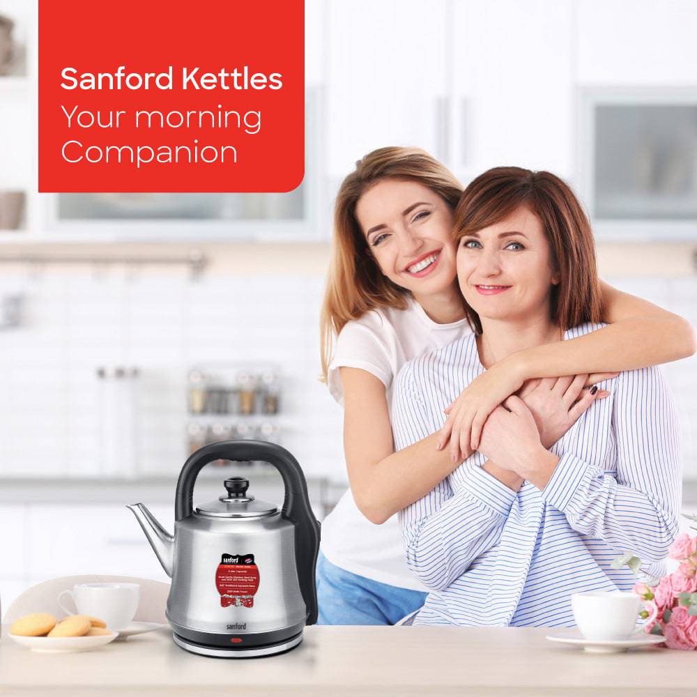 Sanford 4.1 L Stainless Steel Cordless Electric Kettle | SF1857EK - SANFORD MIDDLE EAST DWC L.L.C