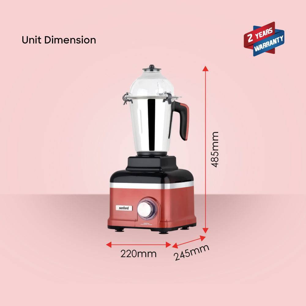 Sanford 5 in 1 Multifunctional Mixer Grinder With Power full 1000W Motor | SF5913GM - SANFORD MIDDLE EAST DWC L.L.C