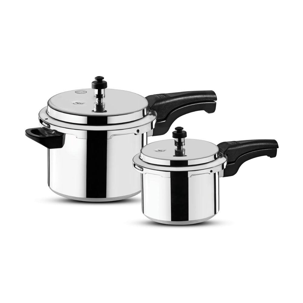 Sanford 2 Set Aluminum Pressure Cooker Combo 3.0L & 5.0L | SF3272PCC - SANFORD MIDDLE EAST DWC L.L.C