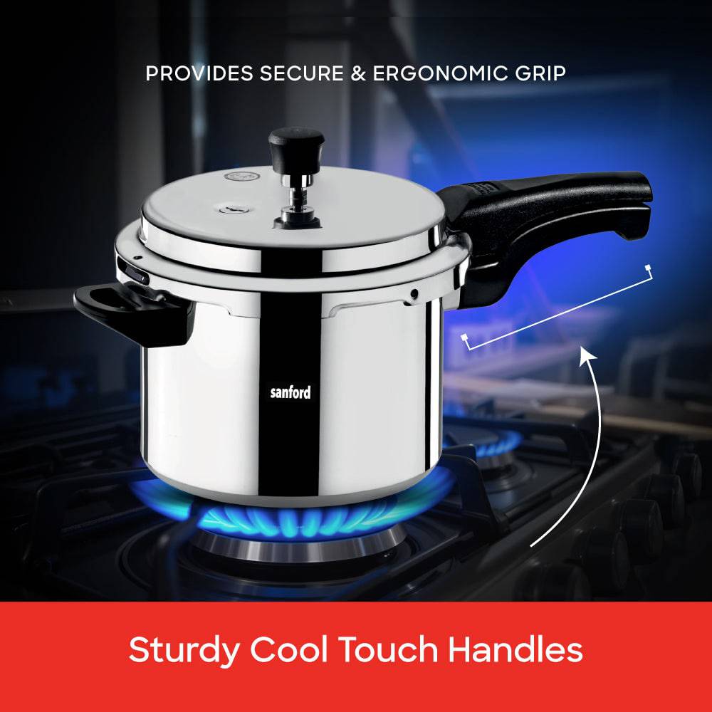 Sanford 2 Set Aluminum Pressure Cooker Combo 3.0L & 5.0L | SF3272PCC - SANFORD MIDDLE EAST DWC L.L.C