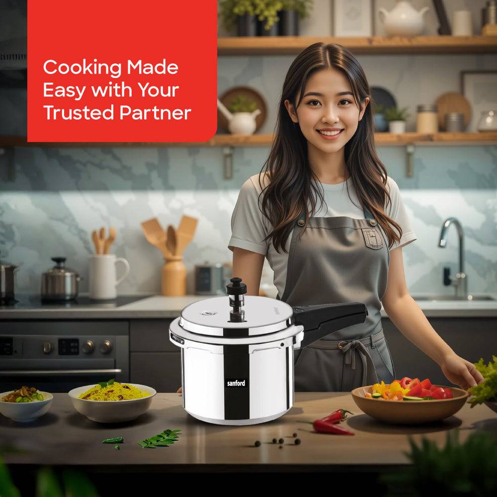 Sanford Aluminum Pressure Cooker 3.0L | SF3252PC - SANFORD MIDDLE EAST DWC L.L.C