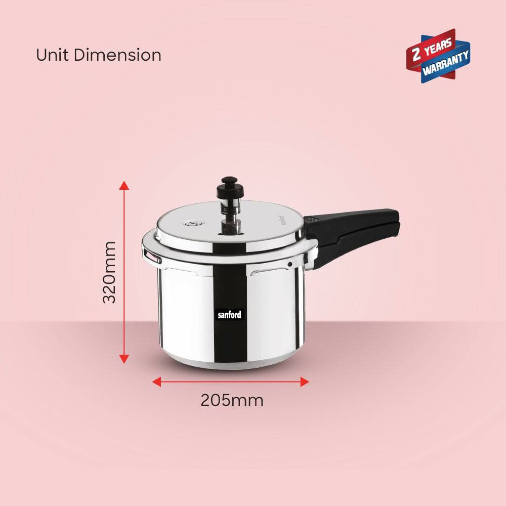Sanford Aluminum Pressure Cooker 3.0L | SF3252PC - SANFORD MIDDLE EAST DWC L.L.C