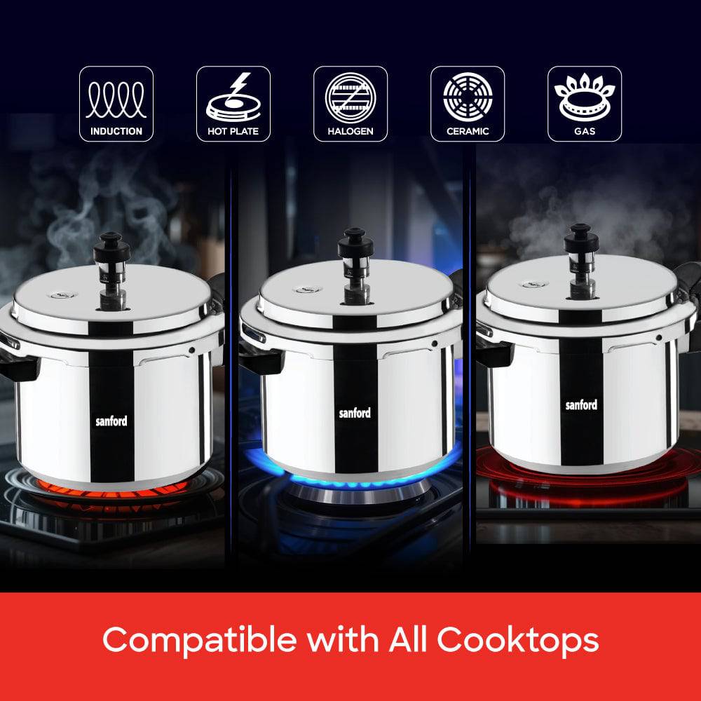 Sanford Aluminum Pressure Cooker 5.0L | SF3253PC - SANFORD MIDDLE EAST DWC L.L.C