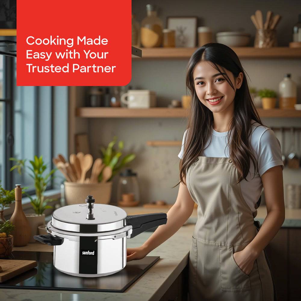 Sanford Aluminum Pressure Cooker 7.5L | SF3254PC - SANFORD MIDDLE EAST DWC L.L.C