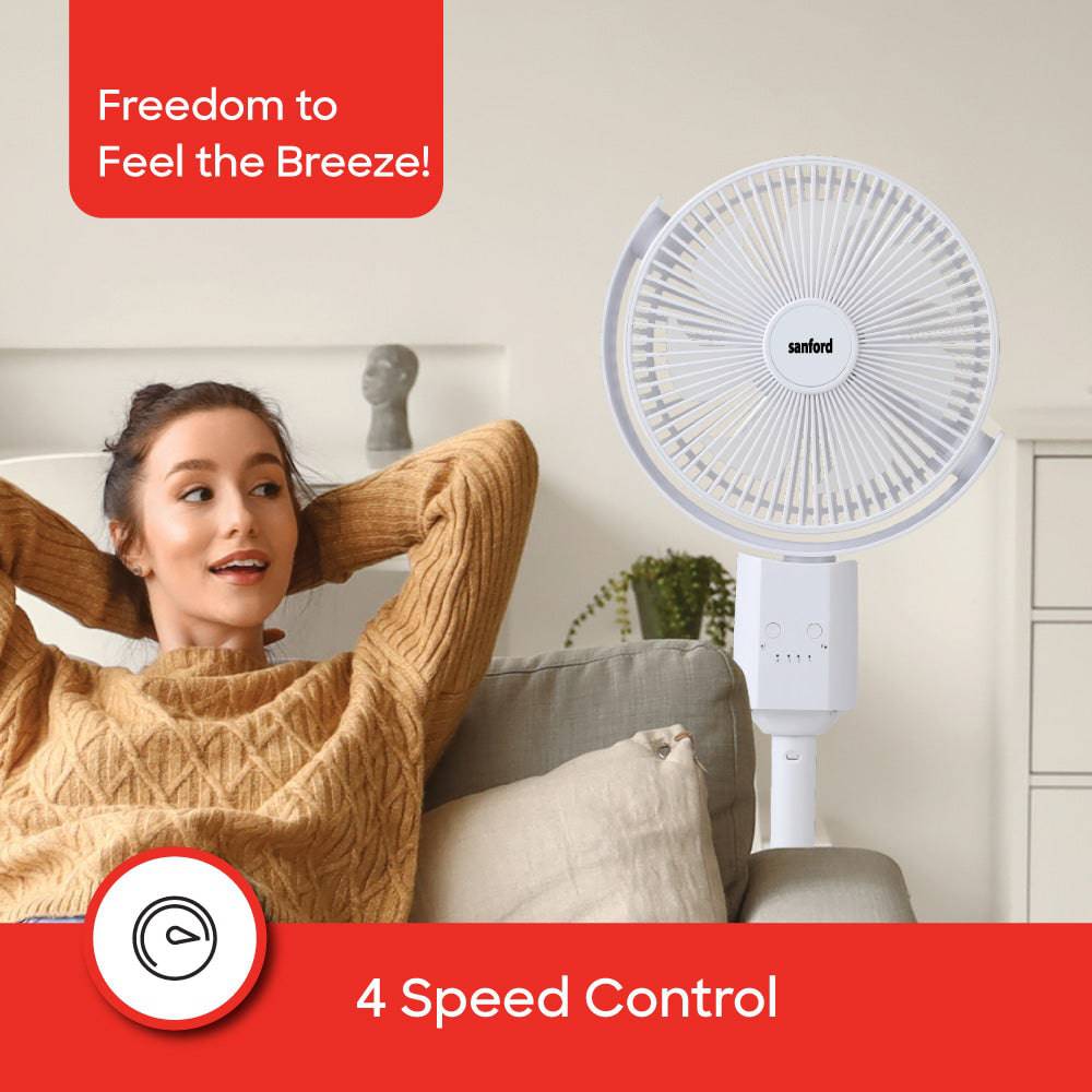 Sanford Rechargeable Stand fan |SF6659RSFN - SANFORD MIDDLE EAST DWC L.L.C