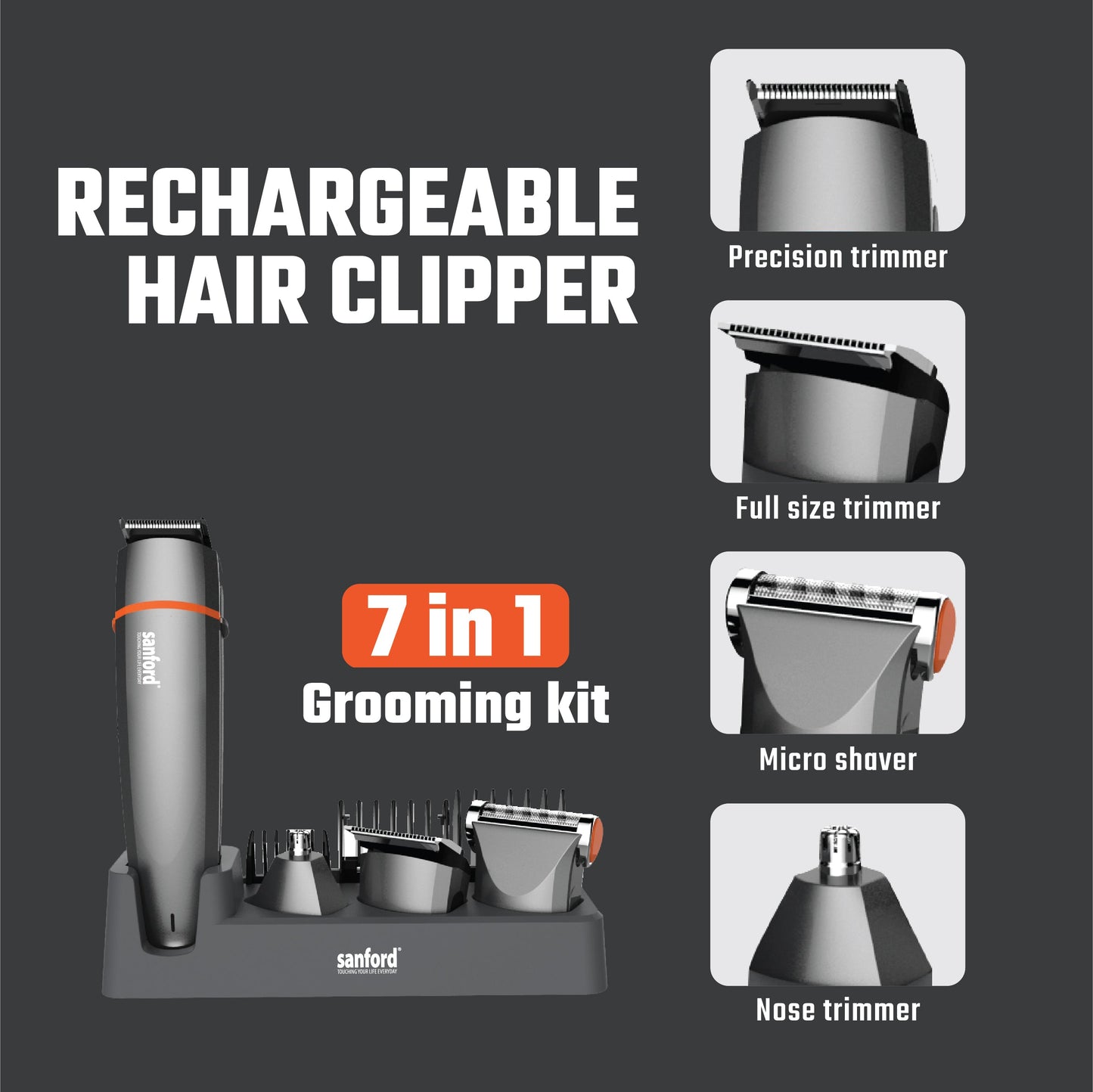 SF9711HC - Rechargeable Hair Clipper - My Store