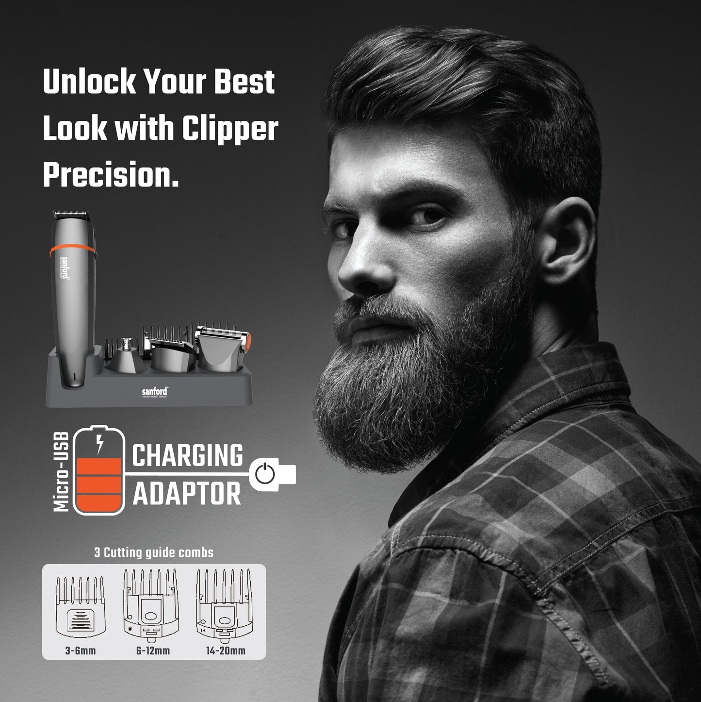 SF9711HC - Rechargeable Hair Clipper - My Store